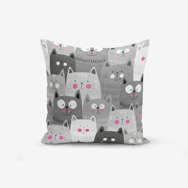 Puuvillasegust padjapüür Catty, 45 x 45 cm Catcikler - Minimalist Cushion Covers