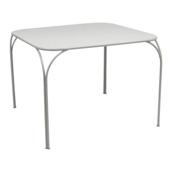 Světle šedý zahradní stolek Fermob Kintbury