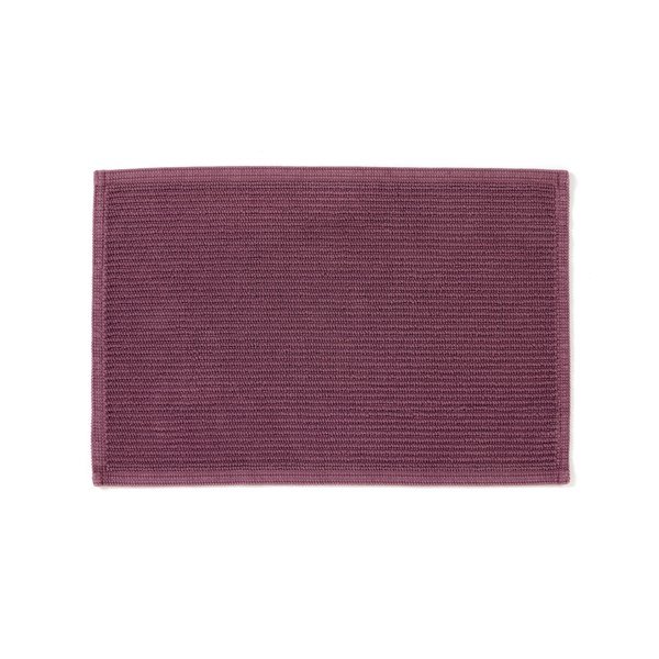 Burgundia värvi puuvillane vannitoamatt , 40 x 60 cm Miekki - Kave Home