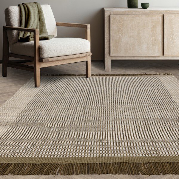 Helepruun käsitsi kootud villane vaip 200x290 cm Avalon - Asiatic Carpets-image-1