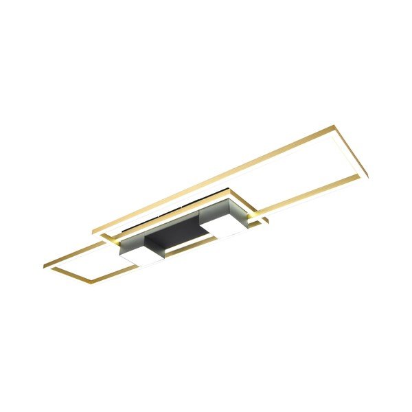Must-kuldne LED dimmerdatav laevalgusti puldiga 28x100 cm Albany - Trio-image-1