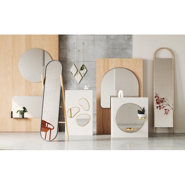 Puidust raamiga põrandapeegel 45x196 cm Bellwood - Umbra-image-4