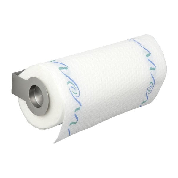 Hõbedane majapidamispaberi hoidja rippuv kroomitud teras Cerri – Wenko-image-2