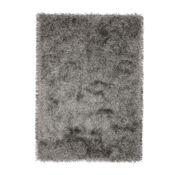 Šedý ručně tkaný vlněný koberec Linie Design Dishy, 200 x 300 cm
