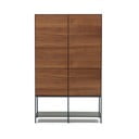 Pähklipuu dekooriga kapp 97,5x160 cm Vedrana - Kave Home