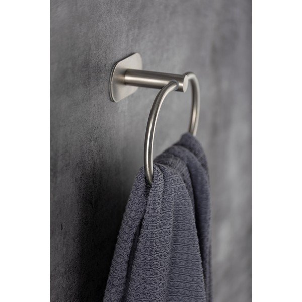 Roostevabast terasest isekandev käterätikuhoidja, matt hõbedane Orea - Wenko-image-1