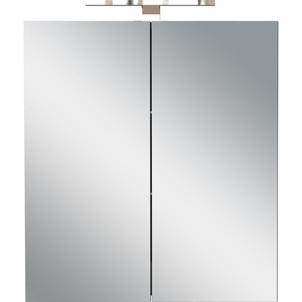 Antratsiitne seinale kinnitatav peegliga vannitoakapp 60x71 cm Arcena - Germania