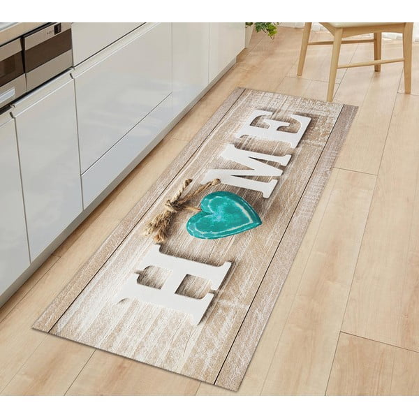 Helepruun pestav koridorivaip 80x200 cm Home - Oyo Concept-image-1