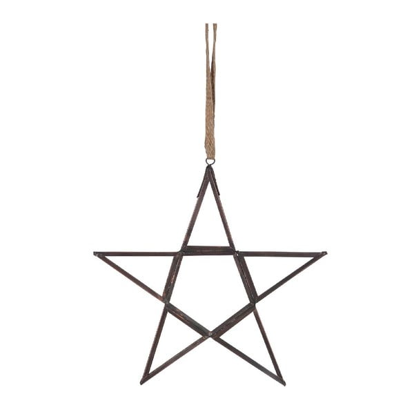 Set 6 dekorací Hanging Star