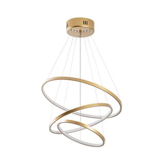 Kuldne LED rippvalgusti ø 50 cm Simit - Opviq lights