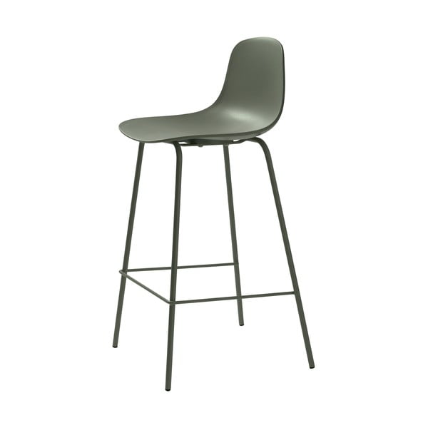 Khaki värvi plastikust baaritooli 92,5 cm Whitby - Unique Furniture-image-1