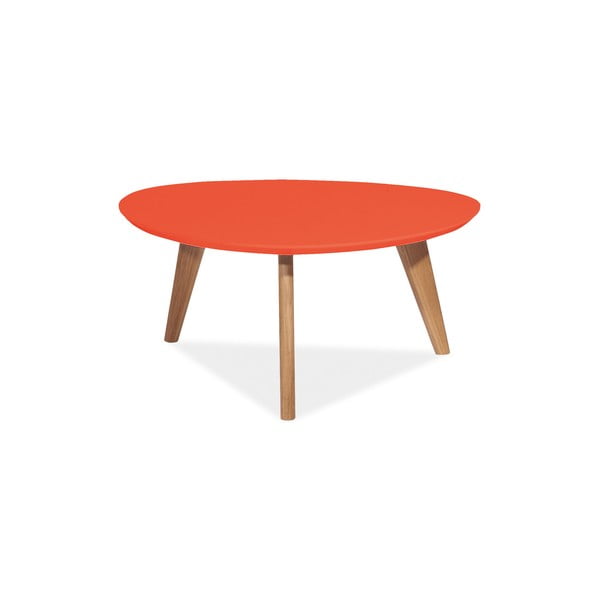 Konferenční stolek Milan 80 cm, červený