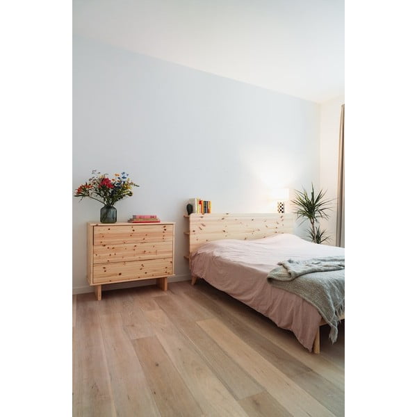 Kaheinimesevoodi männipuidust, võrega 160x200 cm Retreat - Karup Design-image-4