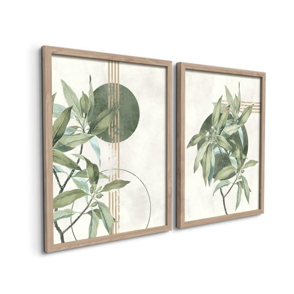 Raamides plakatid, 2tk komplektis 30x40 cm Green - Styler-image-3