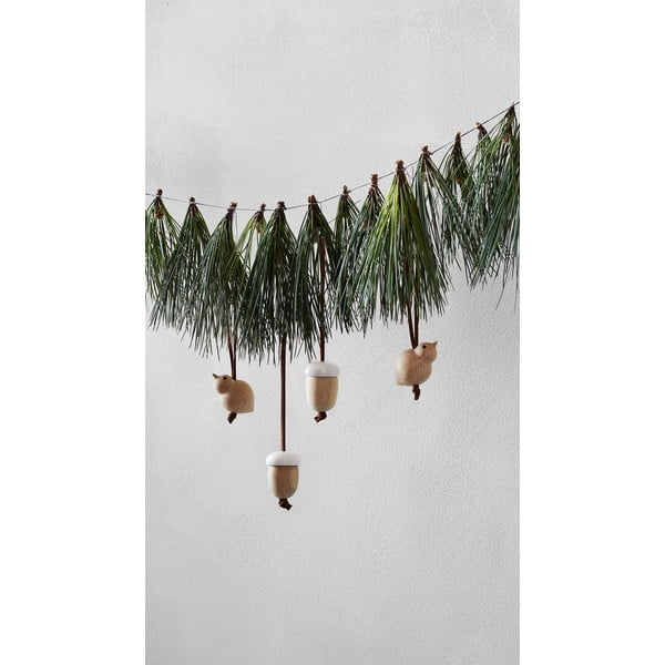 Puidust rippuv jõulukaunistus Nordic Tales - Kähler Design-image-1