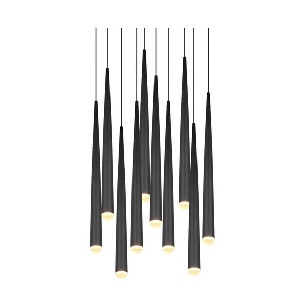 Must LED-rippvalgusti ø 30 cm Cala - Trio Select-image-4