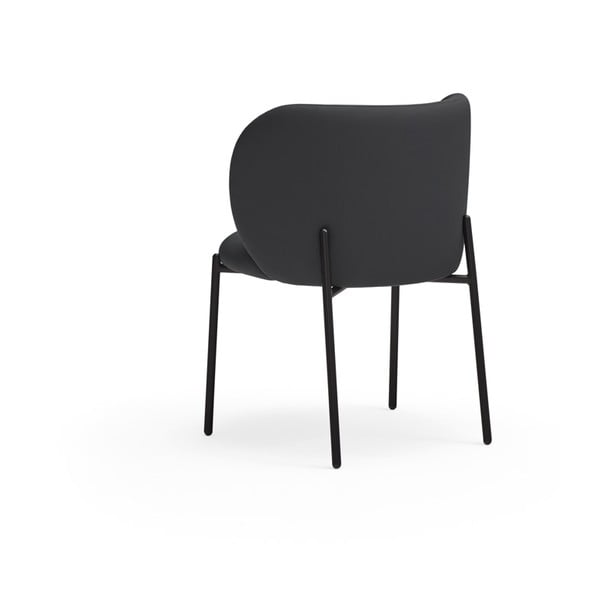 Mustad söögitoolid 2-st komplektis Mogi - Teulat-image-4