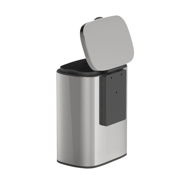 Hõbedast roostevabast terasest prügikast Sare - Wenko-image-2