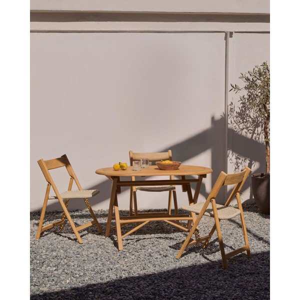 Valge-puiduvärvi puidust aiatool Dandara - Kave Home-image-2