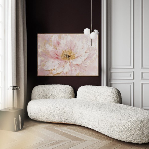 Trükitud pilt raamiga/lõuendil 100x70 cm Floral Whispers - Styler-image-1