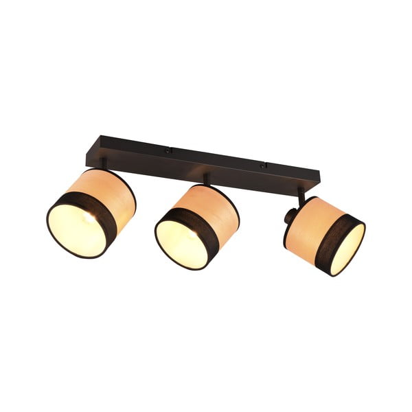 Must-puiduvärvi laevalgusti ø 12 cm Bolzano - Reality-image-2