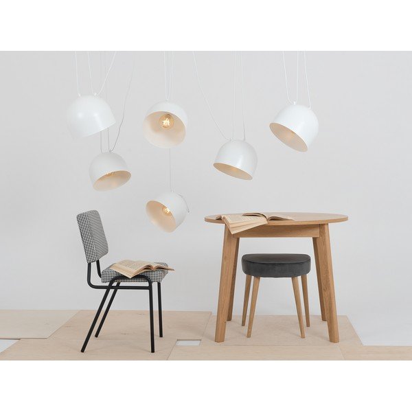 Valge ripplamp metallist varju 250x250 cm Popo - CustomForm-image-4