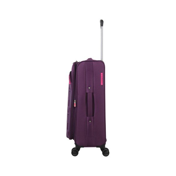 Komplekt 3 lilla pagasit 4 rattal Lulucastagnette Bellatrice - LULUCASTAGNETTE-image-1