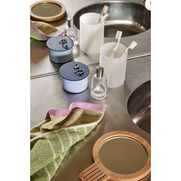 Dekoratiivne metallist hoiukarp kaanega District - Hübsch-image-2