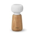 Valge tammepuidust vürtsiveski portselanist Hammershoi detailiga, kõrgus 13 cm Hammershøi - Kähler Design