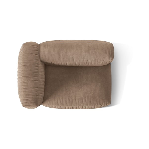 Helepruun bukleekangast diivanimoodul (vasak nurk) Martina - Micadoni Home-image-3