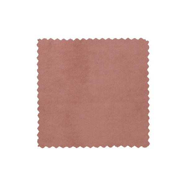 Roosa sametist puff , ⌀ 46 cm Sara - WOOOD-image-3