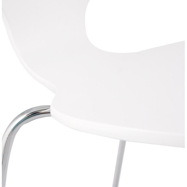 Bílá jídelní židle Kokoon Design Elipse-image-4