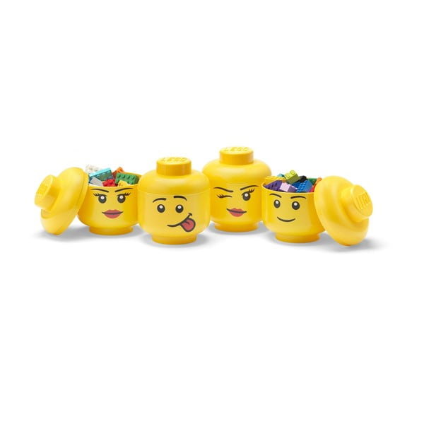 Plastikust laste hoiukastid, komplektis 4 tükki Multi-Pack - LEGO®
