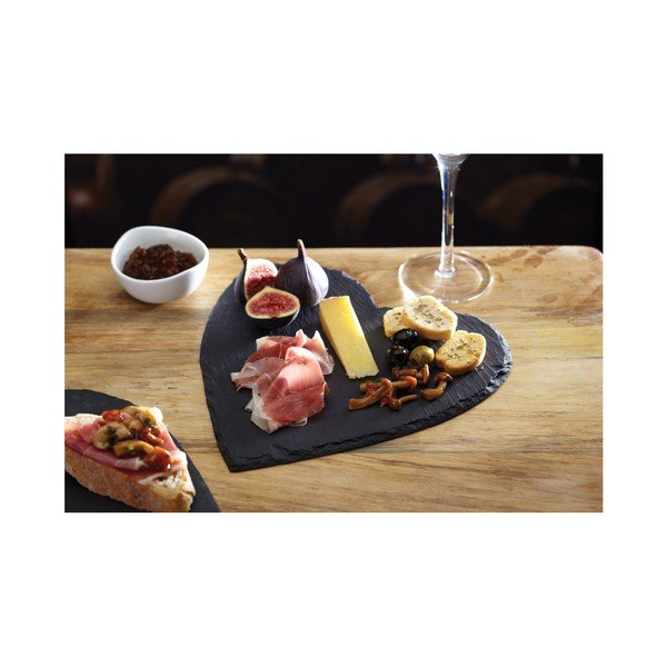 Servírovací podnos ve tvaru srdce Kitchen Craft Artesa, 25 cm-image-1