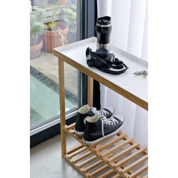 Valge kingahoidja/laud Storage Hello - Wireworks-image-1