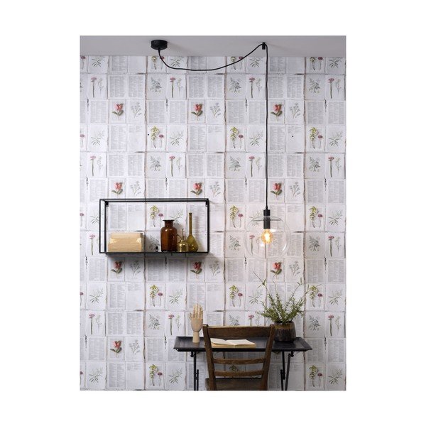 Must rippvalgusti klaasist lambivarjundiga ø 30 cm Warsaw - it's about RoMi-image-4