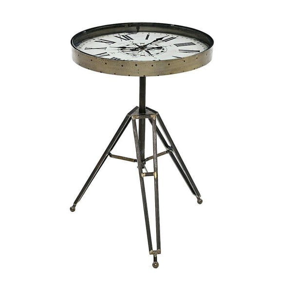 Odkládací stolek s hodinami Clock Table