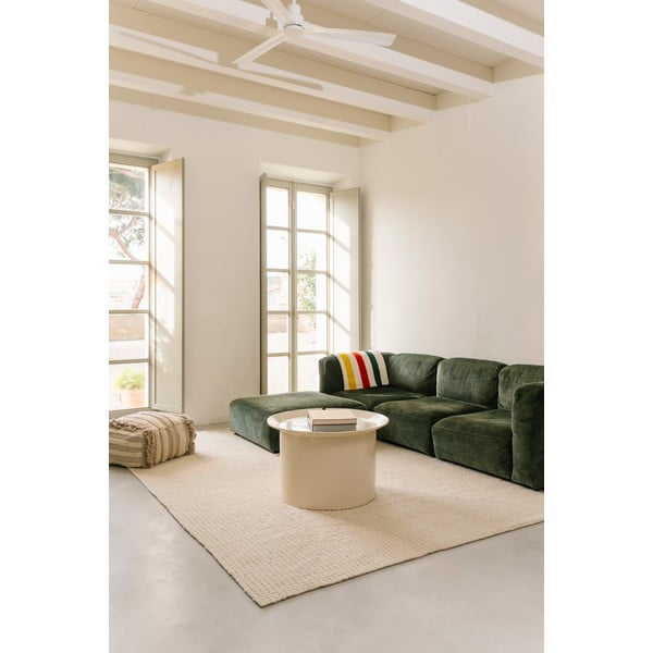 Beež pestav/käsitsi kootud villane vaip 170x240 cm Unexpected Wool - Lorena Canals-image-1