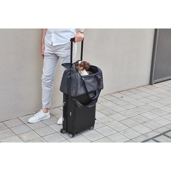 Tumehall transpordikott 28x55 cm Volata Asphalt S/M – MiaCara-image-2