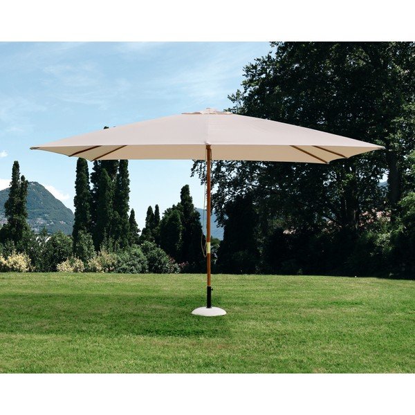 Beež päikesevari ø 300 cm Syros - Bizzotto-image-1