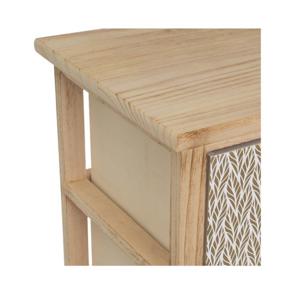 Pavlovnia täispuidust kõrge kummut 40x73 cm - Casa Selección-image-2