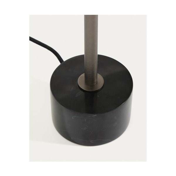 Must metallist laualamp (kõrgus 32,5 cm) Lynor - Kave Home-image-3