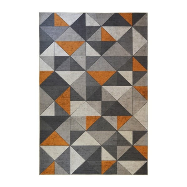 Hall ja oranž vaip , 120 x 180 cm Shapes - Floorita