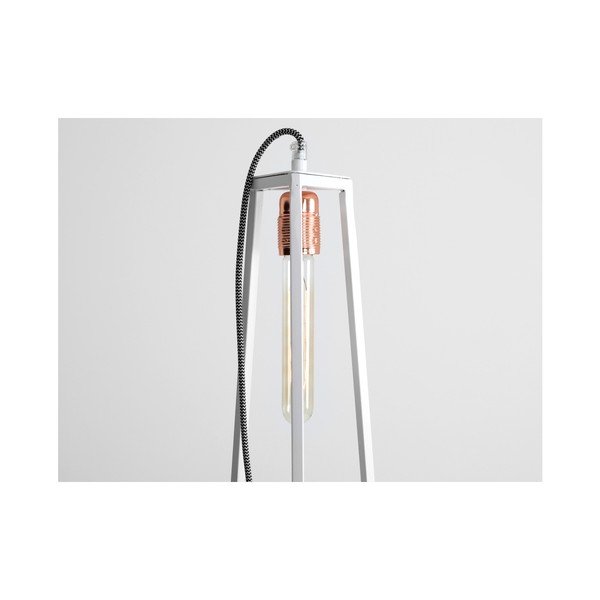 Valge põrandalamp (kõrgus 35 cm) Trimetric – CustomForm-image-4