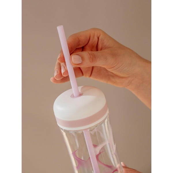 Valge ja lilla reisipudel 0,8 l Flow Bounce - Equa-image-2