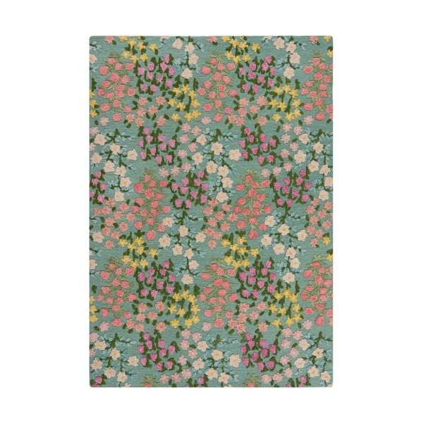 Mündivärvi käsitsi kootud villane vaip 120x170 cm Emilia Floral - Flair Rugs