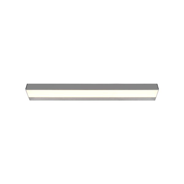 Hõbedaselt läikiv LED seinalamp (pikkus 60 cm) Rocco - Trio-image-2
