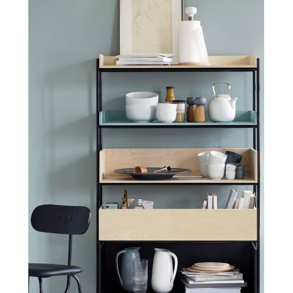 Valge tammepuidust vürtsiveski portselanist Hammershoi detailiga, kõrgus 13 cm Hammershøi - Kähler Design-image-4