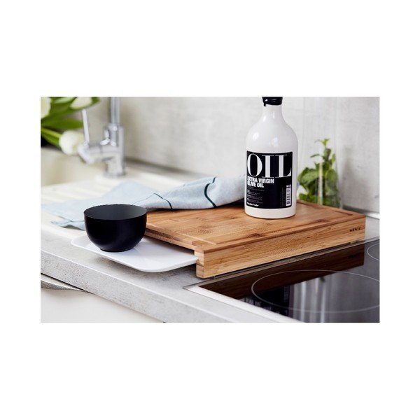 Bambusest lõikelaud ühe sahtliga Bruno - Wenko-image-4