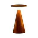 LED-lauavalgusti puidust varjuga (kõrgus 14 cm) Sylva - Gingko